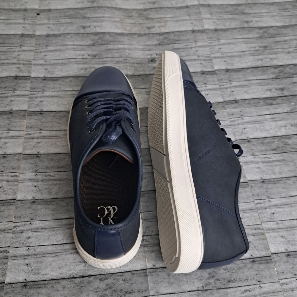 New York & Company  Men's Felix  Sneakers Shoes Navy  Size 9